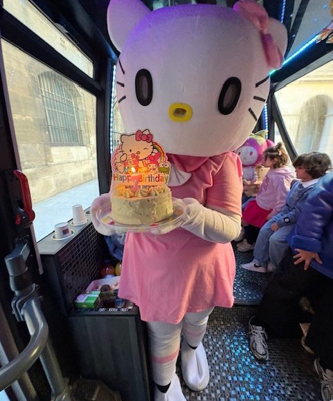 Mascotte Hello Kitty version2 pour déguisement enfant à Pau 64