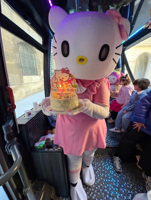 Mascotte Hello Kitty version2 pour déguisement enfant à Pau 64