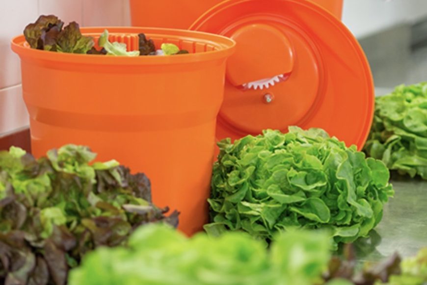 Essoreuse à salade professionnelle Dynamic contenance 30 litres pour traiteur et repas dans le 64