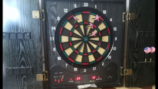 Jeu fléchette en bois avec système électronique à Pau 64