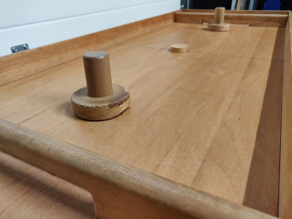 Jeu en bois Air Hockey, jeu olympiade à Pau 64 et Pays basque