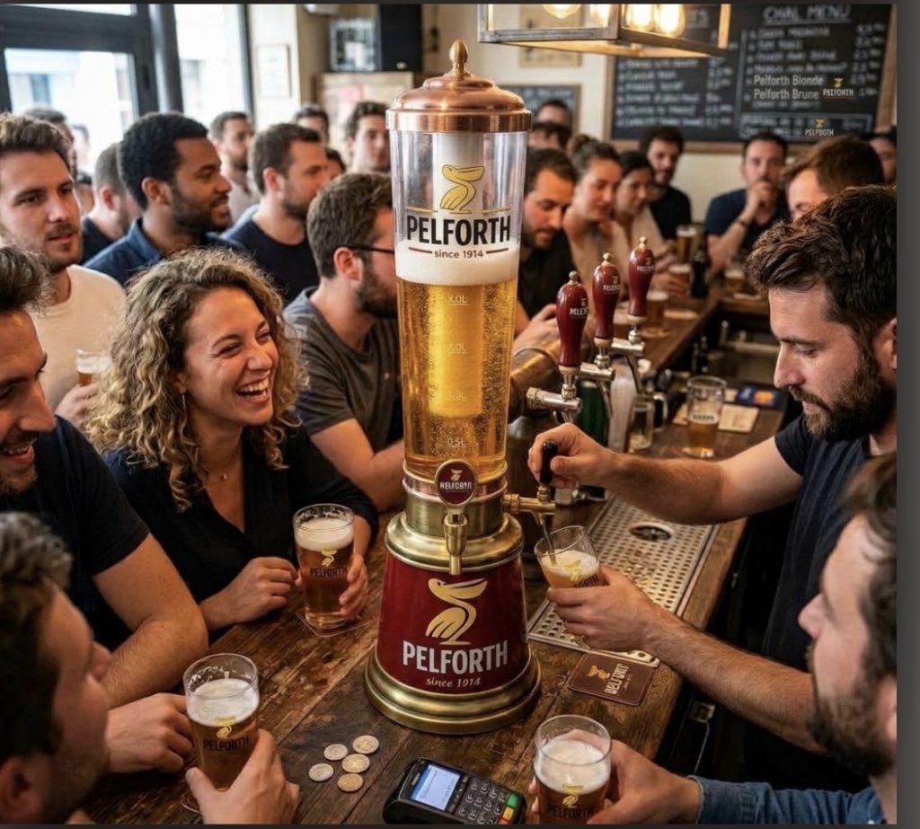 machine a bière et girafe bière 3litres de brasseur a Pau Béarn 64
