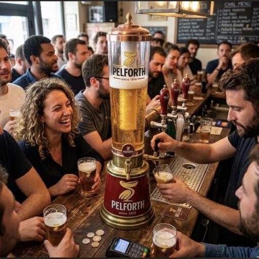machine a bière et girafe bière 3litres de brasseur à Pau Béarn 64