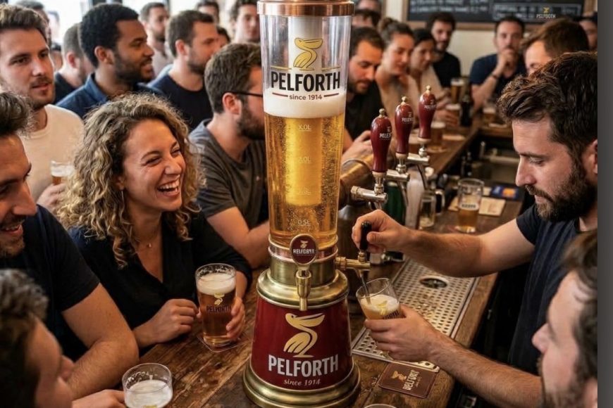 machine a bière et girafe bière 3litres de brasseur à Pau Béarn 64